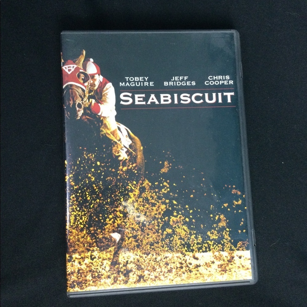 Seabiscuit DVD Tobey Maguire Movie Race Horse Action PG 13 Champion Racehorse